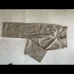 Aritzia linen blend pants